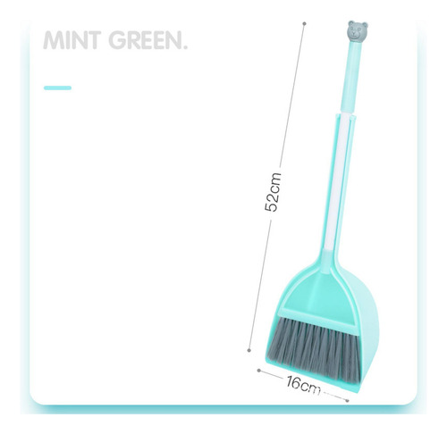 Little Housekeeping Helper Set De Escoba Para Escoba Verde