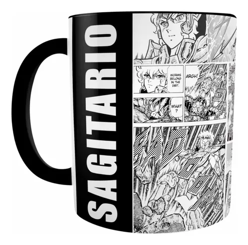 Taza De Sagitario Caballeros Del Zodiaco