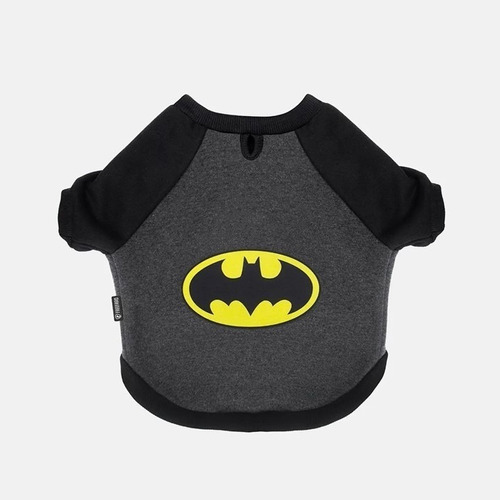  Roupa Cachorro Moletom Flanelado Batman Oficial Pp P M G Gg