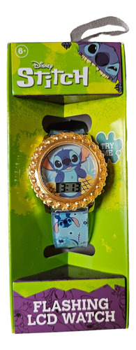 Reloj De Stitch Con Luces