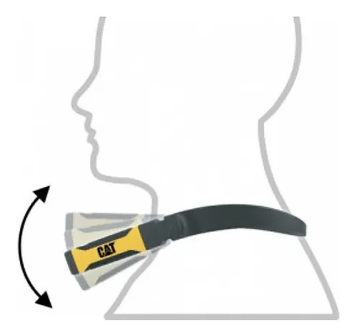 Imagen 5 de 7 de Linterna De Cuello Cat Caterpilar 200 Lumens Ct7100nb