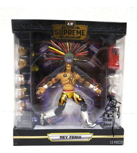 Wwe Aew Supreme Rey Fenix Lucha Brother 17cm Brujostore