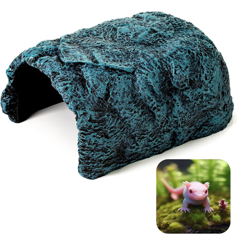 Reptile Rock Hide Cave Escondite Natural Para Accesorios De 