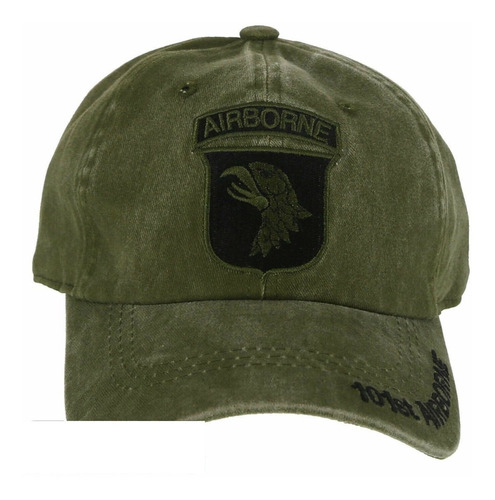 Gorra Us Army 101st Abn Airborne Olive - A Pedido_exkarg