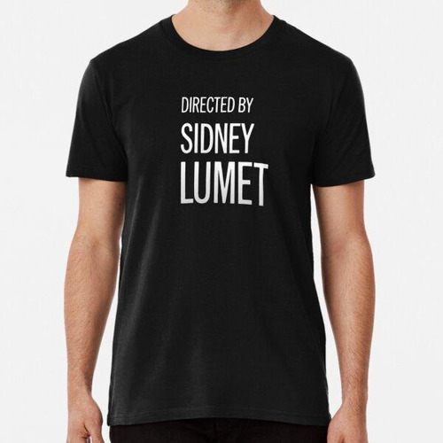 Remera Dirigida Por Sidney Lumet (1973) Algodon Premium