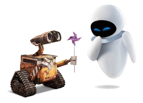 Eva Eve Wall E Woly Wally Semi Articulable Disney Pixar 10 C