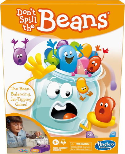 Juego Don't Spill The Beans De Hasbro Gaming Para Niños, Fác