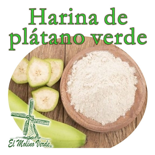 Harina De Plátano Verde X 5 Kg