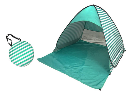 Tienda De Campaña De Playa De Fácil Instalación Rayas L