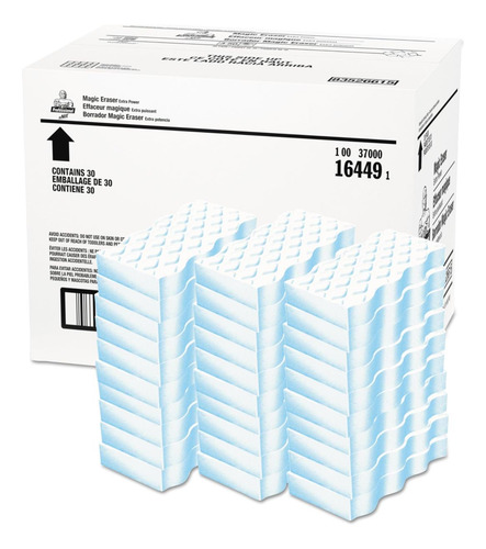 Sr. Esponjas Clean Magic Eraser Extra Power (caja De 30) Blanco.