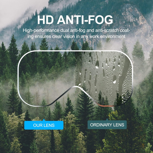 Gafas De Seguridad De Atención Óptica Fda Diseño Anti-fog A