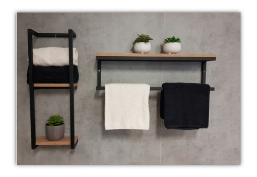 Combo De 3 Muebles De Baño  Diseño Industrial By Green Life