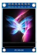 Comprar Pantalla Display Tft Ips 1.3 St7789 240*240 Spi 3.3v Nubbeo