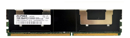 Memoria Ram 2gb Pc2-5300f Fully Buffered Elpida Mac Pro (Reacondicionado)