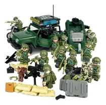 Comprar Minibuild Bloques Soldados Apoyo A Expediciones En La Jungla