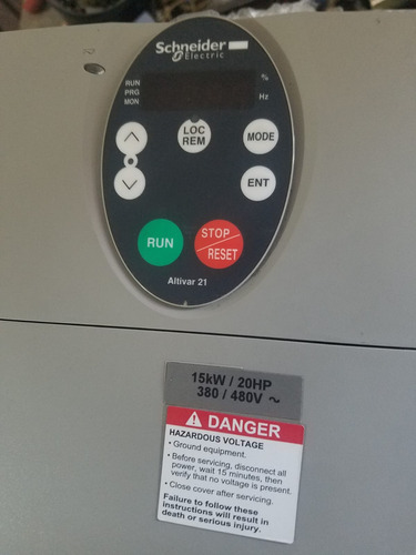 Variador De Frecuencia Schneider Electric 20hp 440v