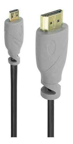 Cabo Micro Hdmi X Hdmi 2.0 4k Hdr 19p 2m Go Pro 018-9410