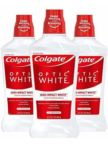 Colgate Optic White Whitening Enjuague Bucal