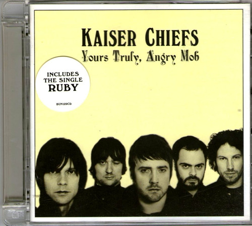 Kaiser Chiefs. Yours Truly, Angry Mob. Importado. Cd