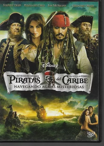 Piratas Del Caribe 4 Navegando Aguas Misteriosas Dvd Nuevo