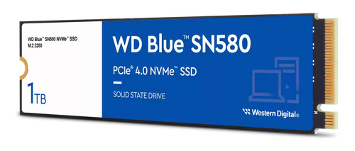 Disco Solido M.2 Western Digital Blue Sn580 1tb Pcie Nvme