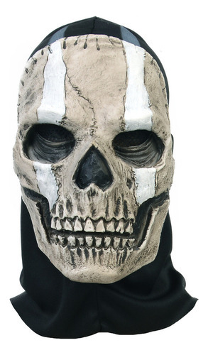 Máscara Realista 2call Of Duty Mw2 Skull Ghost Headgear Cos