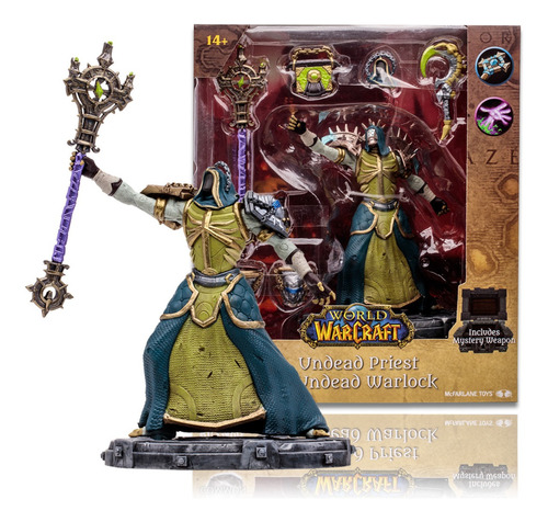 Undead Priest Warlock Common Mcfarlane World Of Warcraft Fig