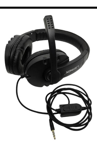 Headset Headphone, Lehmox Lef- 1020, Ps4/xbox/pc Preto