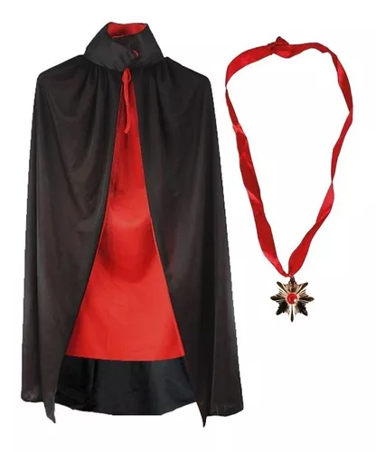 Fantasia Drácula Vampiro Infantil, Roupa Infantil para Menino Fantasia  Super Usado 77909791