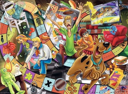 Scooby Doo Juego Embrujado Rompecabezas Ravensburger 200 Pza