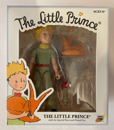 El Principito Con Rosa Y Zorro Figura Boss Fight Studios 6pg (Usado)