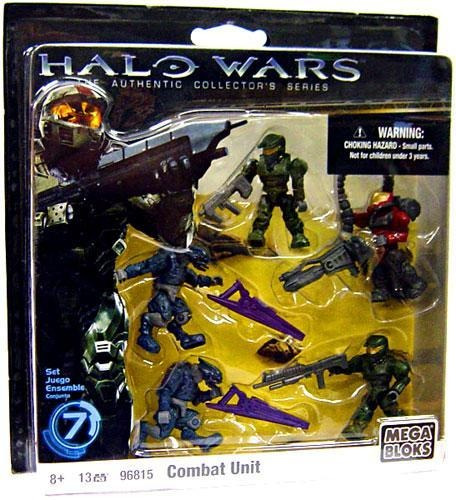 Conjunto De Unidad De Combate De Halo Mega Bloks 96815