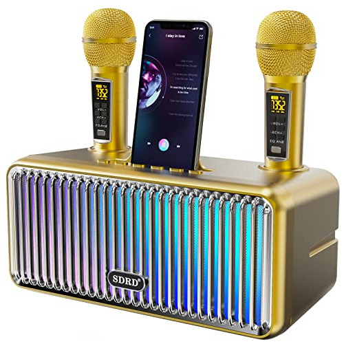 Máquina De Karaoke Adultos Y Niños, Altavoz   Portát...