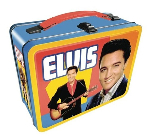Elvis Presley Retro Caja Lonchera Feliz 