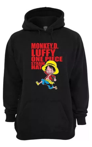 Buzo Canguro One Piece - Monkey . D. Luffy - Anime Unisex