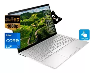 Hp 13 Notebook Fhd ( 40gb + 512 Ssd ) Core I7 11va Touch