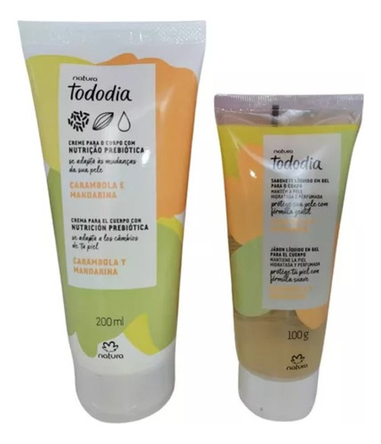 Kit Natura Tododia Carambola Y Mandarina Js Perfumes