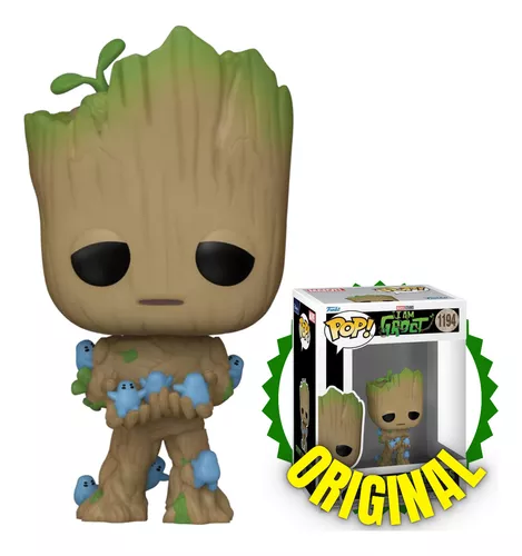 Figurine I Am Groot - Groot W/ Grunds Pop 10cm - Funko