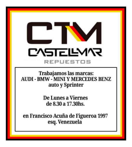 Filtro Aceite Serie 3 E90 325i X1 E84 X5 E70 Castellmar Uy