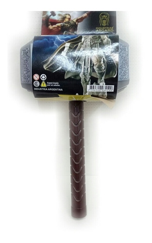 Martillo Mágico Thor Dios Del Trueno 34cm.