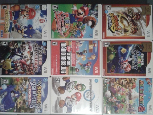 Juegos Originales  En Físico De Nintendo Wii