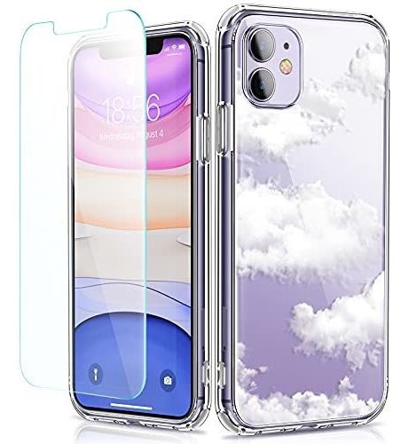 Ilnehc Compatible Con iPhone 11 Funda Clear[con Ff6mq