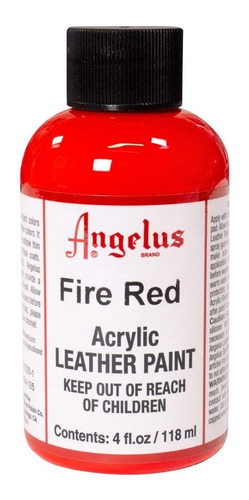 Pintura Angelus Fire Red 4 Oz
