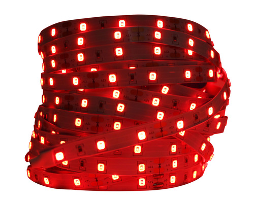 Fita Led 2835 Vermelho 300 Leds 5 Metros 12v + Fonte 110V/220V