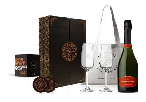 Box Experiencia Champagne Nieto Senetiner 750ml Regalo