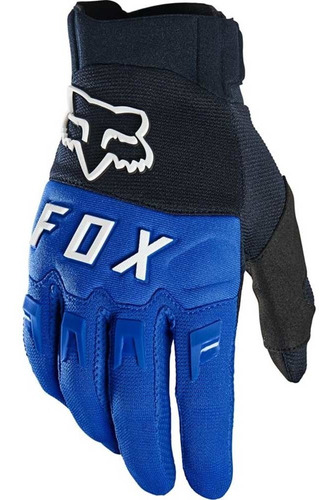 Luva Fox Dirtpaw Azul Ciclismo E Moto 21 