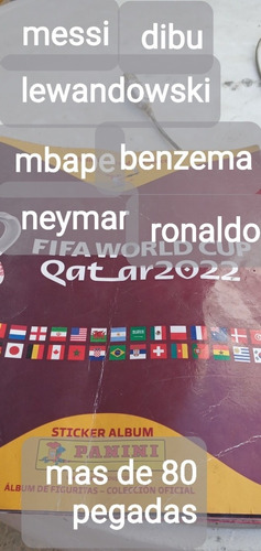 Album Mundial Qatar 2022 Con + 80 Messi O Permuto 