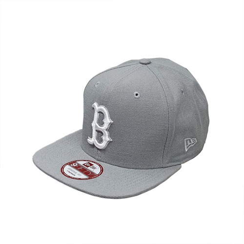 Boné New Era Boston Red Sox Osfa Snapback Cinza Mbperbon084