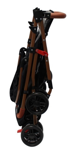 Cochecito Bebé Paseo Avanti Compacto Capota Xxl Apto 0+ Color Negro