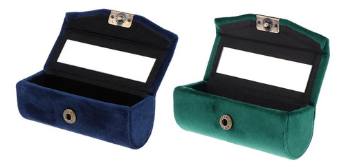 Estuche De Lápiz Labial 2pcs - Retro